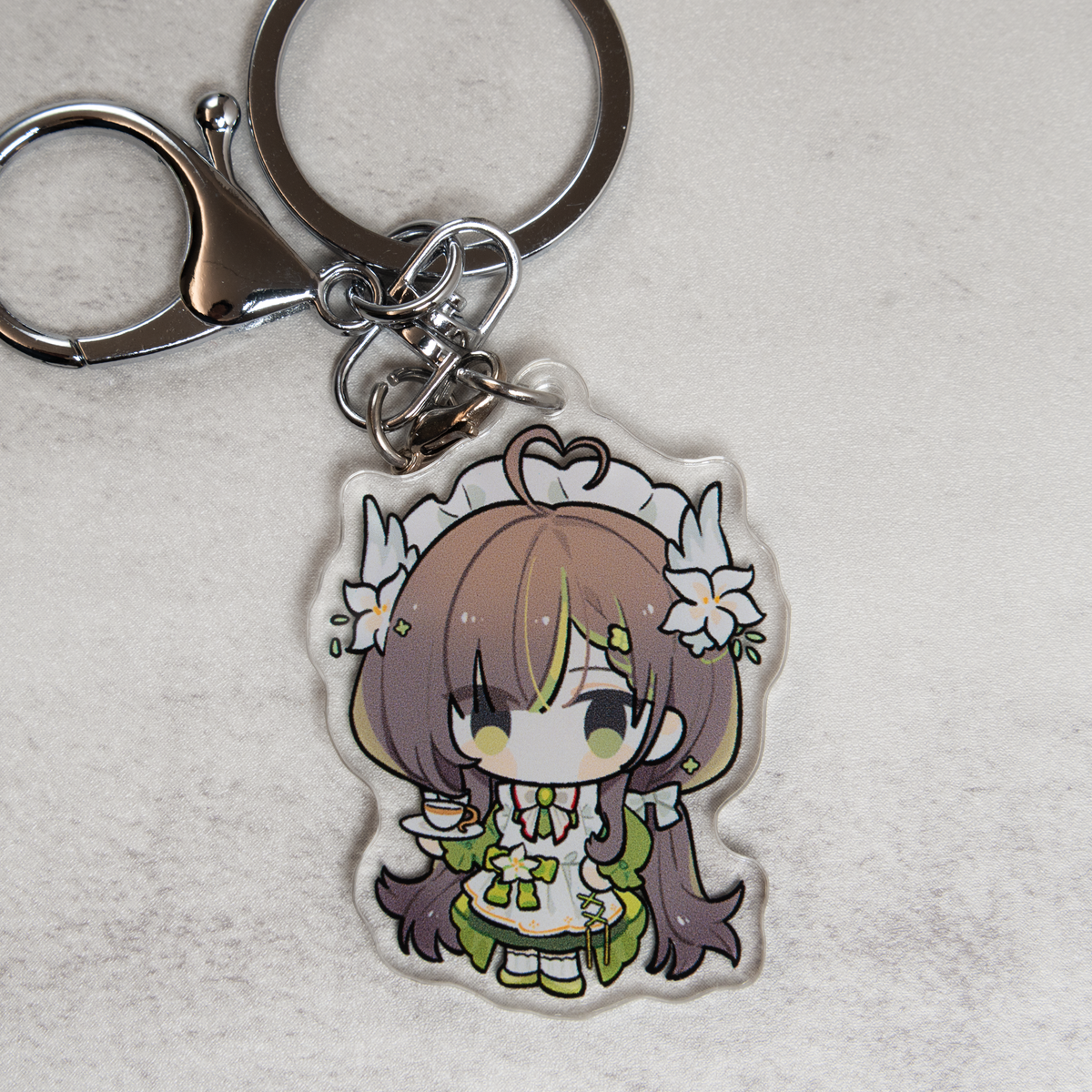 Milky Green Chibi Ver. Keychain Pendant