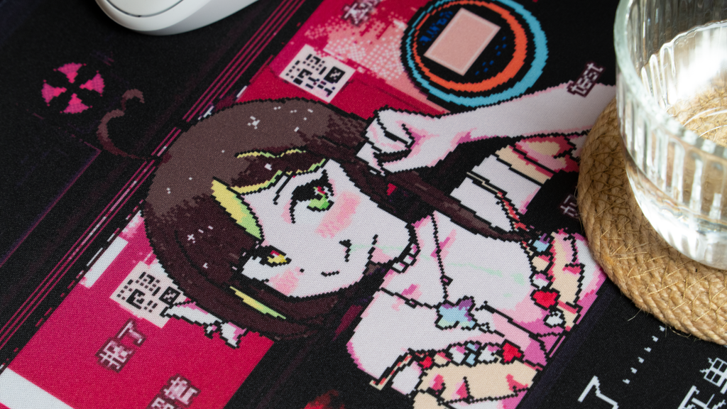 ミルキーグリーン VA-11 Hall-A マウスパッド (中)
