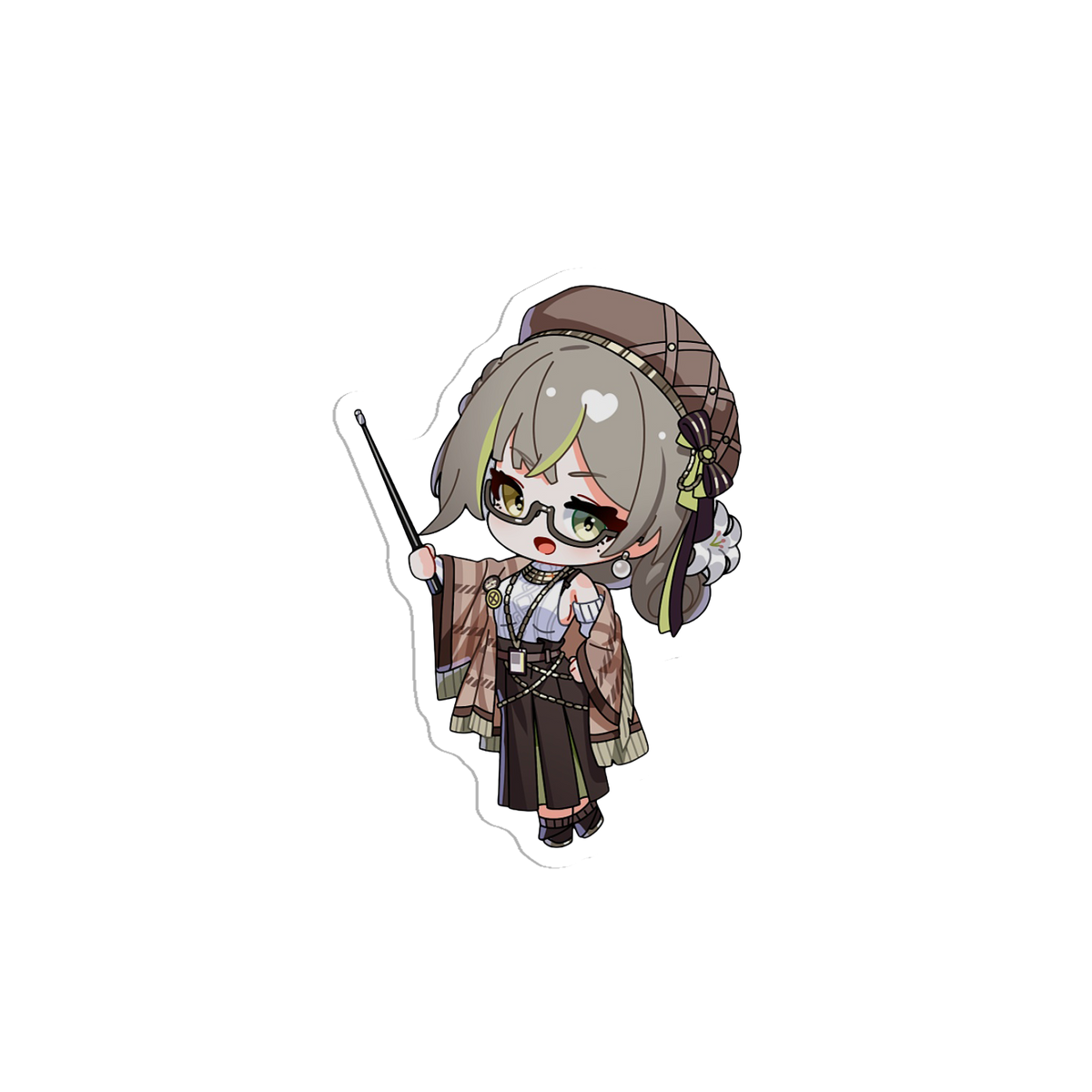 Milky Green Spring/Fall Suit “Travel with Me” Acrylic Stick
