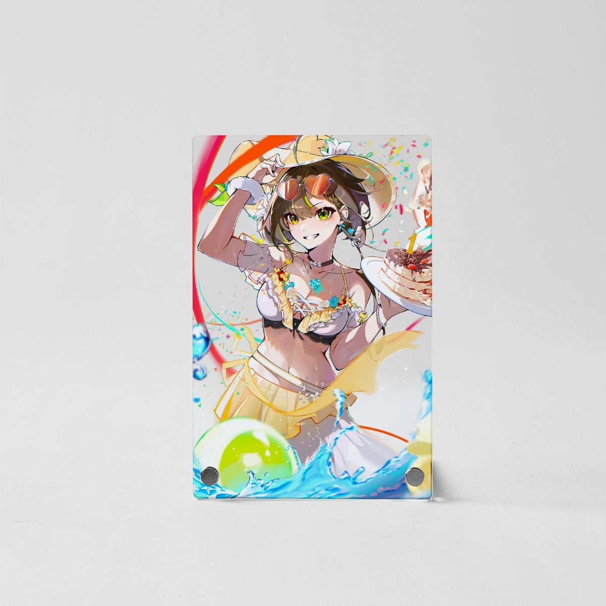 Milky Green Happy 1st Anniversary Bikini Standee