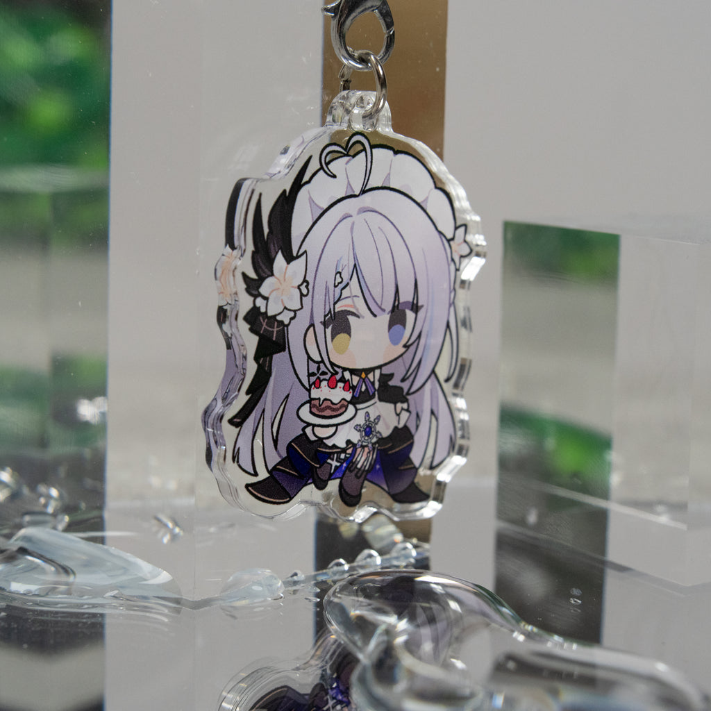 Milky Green Undead of the Night Chibi Ver. Keychain Pendant