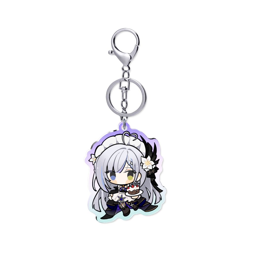 Milky Green Undead of the Night Chibi Ver. Keychain Pendant