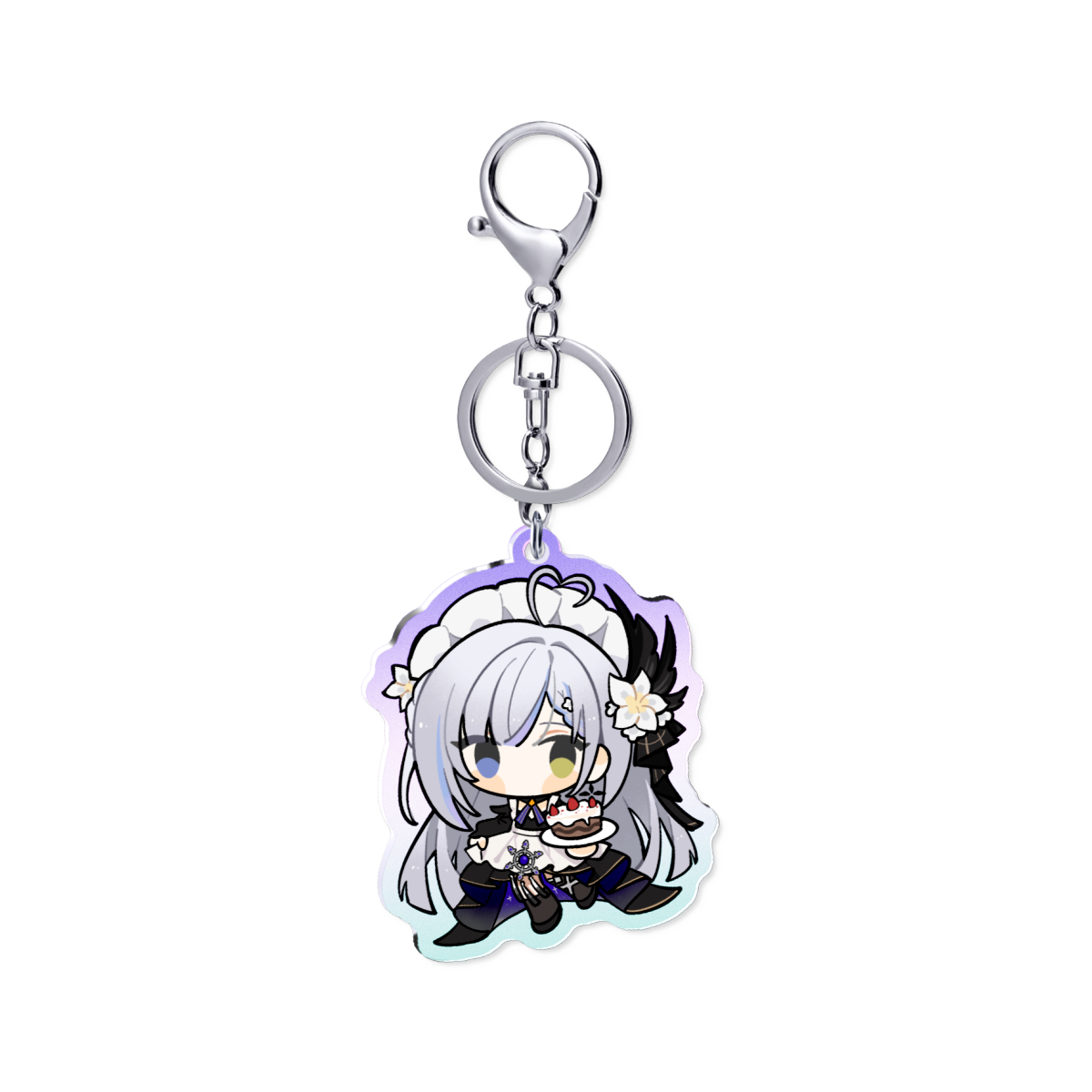 Milky Green Undead of the Night Chibi Ver. Keychain Pendant