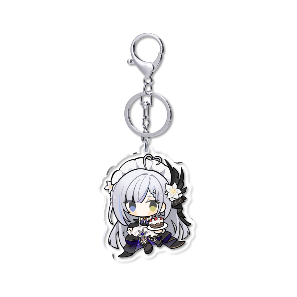 Milky Green Undead of the Night Chibi Ver. Keychain Pendant