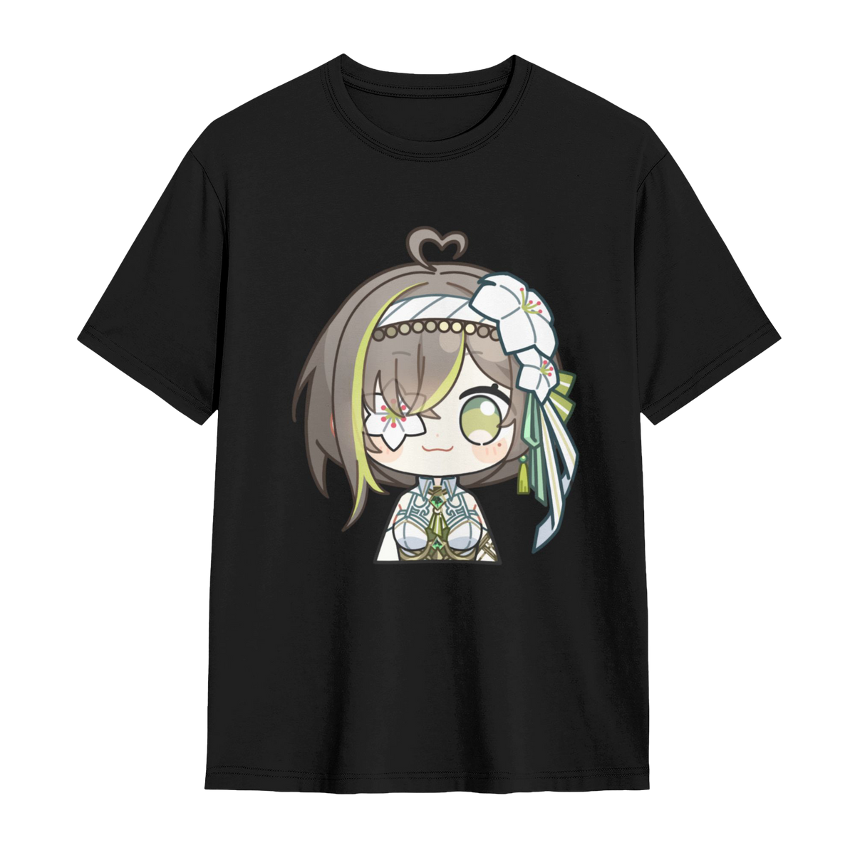 Milky Green White Battle Suit Chibi Ver. T-Shirt